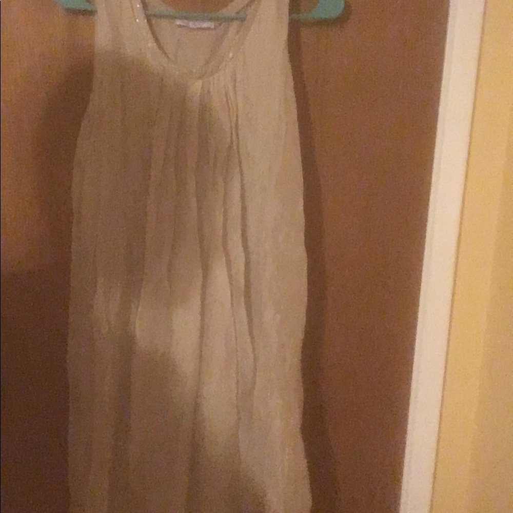 Cream dress